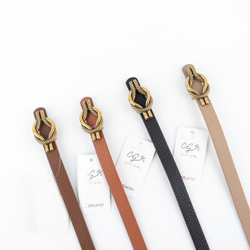 CINTURÓN FINO CON HEBILLA