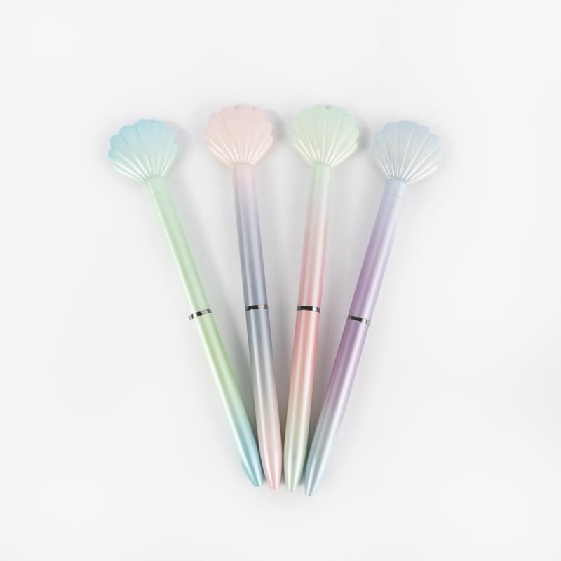 KIT DE BOLIGRAFO FORMA ALMEJA 2PCS