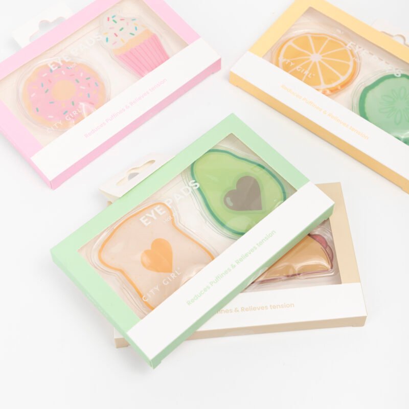 PARCHES DE FRUTAS EN GEL PARA OJOS