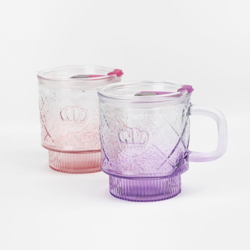 TAZA DE VIDRIO 350ML