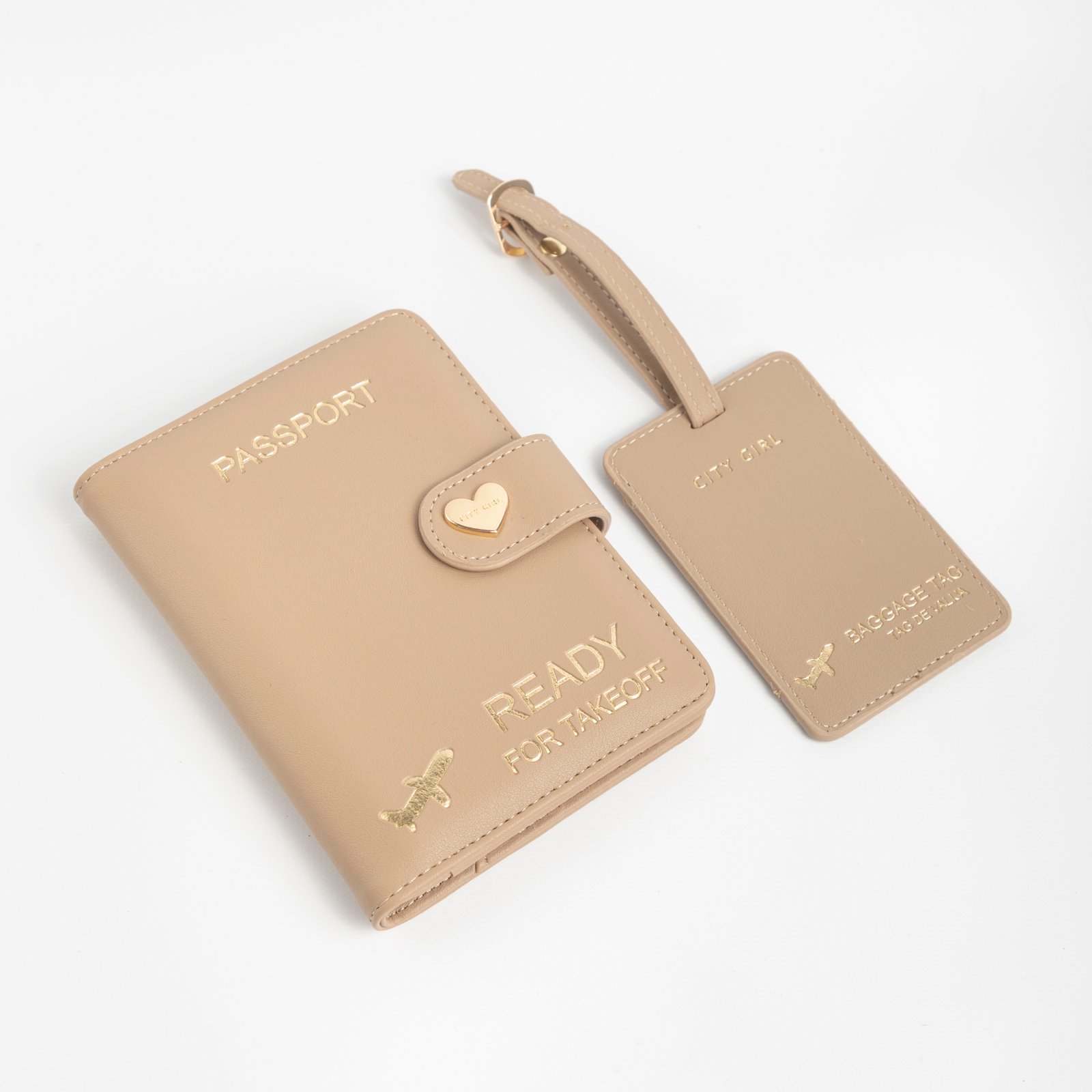 SET VIAJERO PORTA PASAPORTE Y TARJETERO PARA VALIJA - Imagen 6