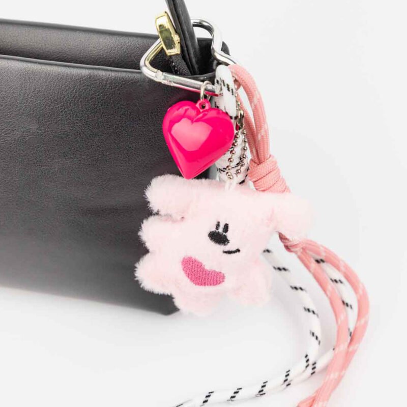 LLAVERO CHARMS OSITO CORAZÓN