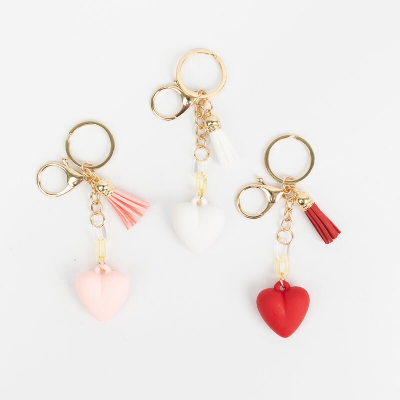 LLAVERO CHARMS CORAZON