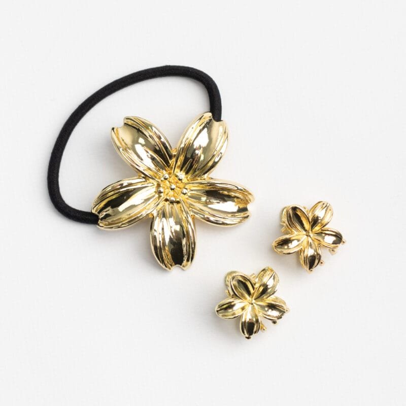 BROCHE DE PELO DORADO