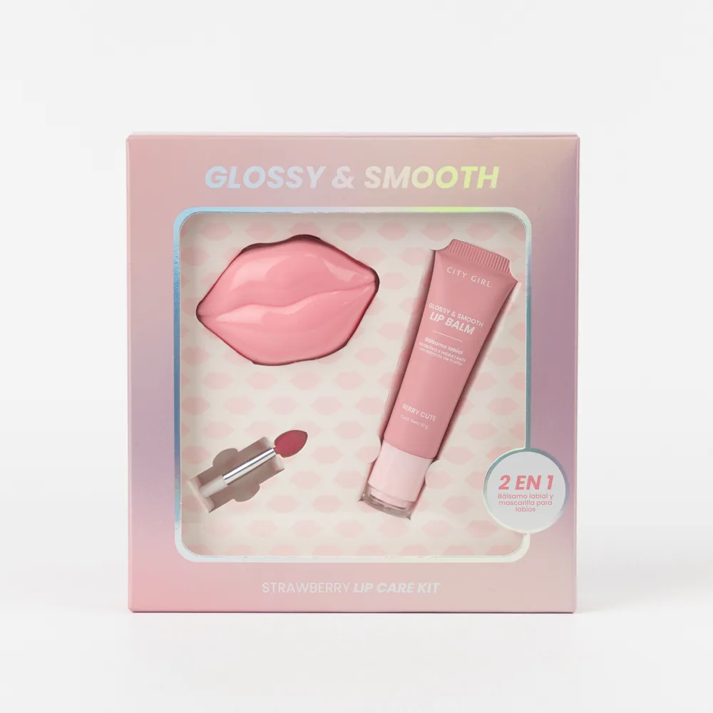 KIT DE CUIDADO PARA LABIOS STRAWBERRY